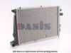 OPEL 1300128 Radiator, engine cooling